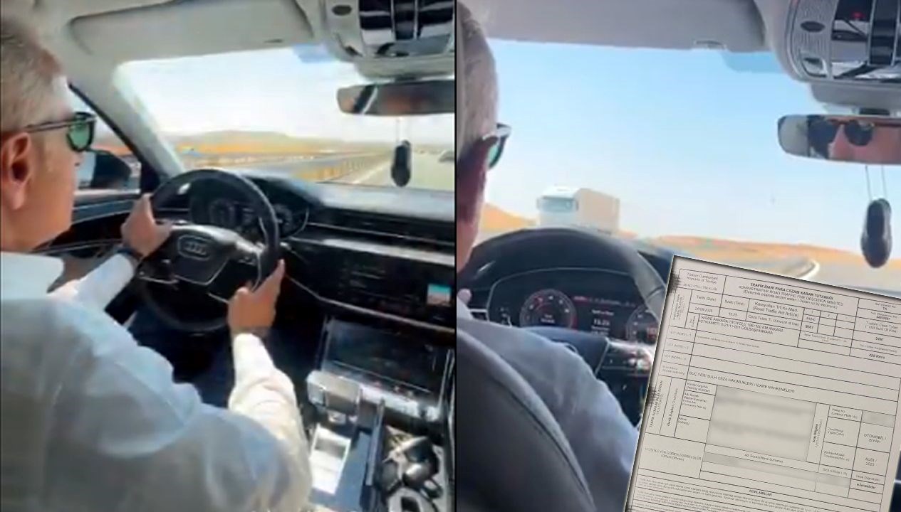 Bakan Uraloğlu'na Hız İhlali Cezası Uygulandı!