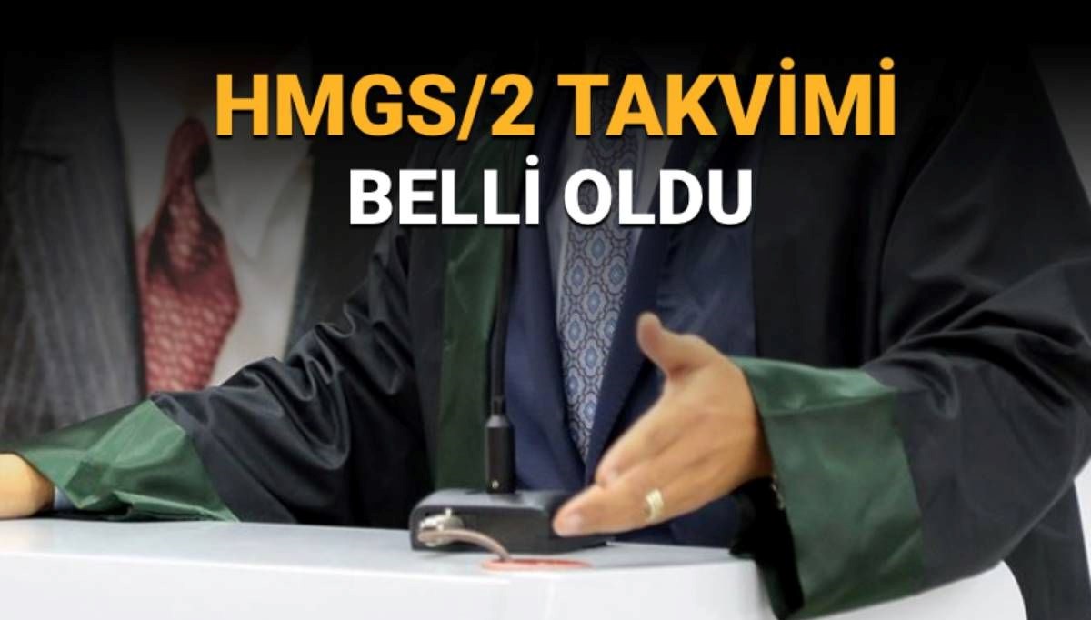 2025 Hukuk Mesleklerine Giriş Sınavı: HMGS/2 Heyecanı Başlıyor!
