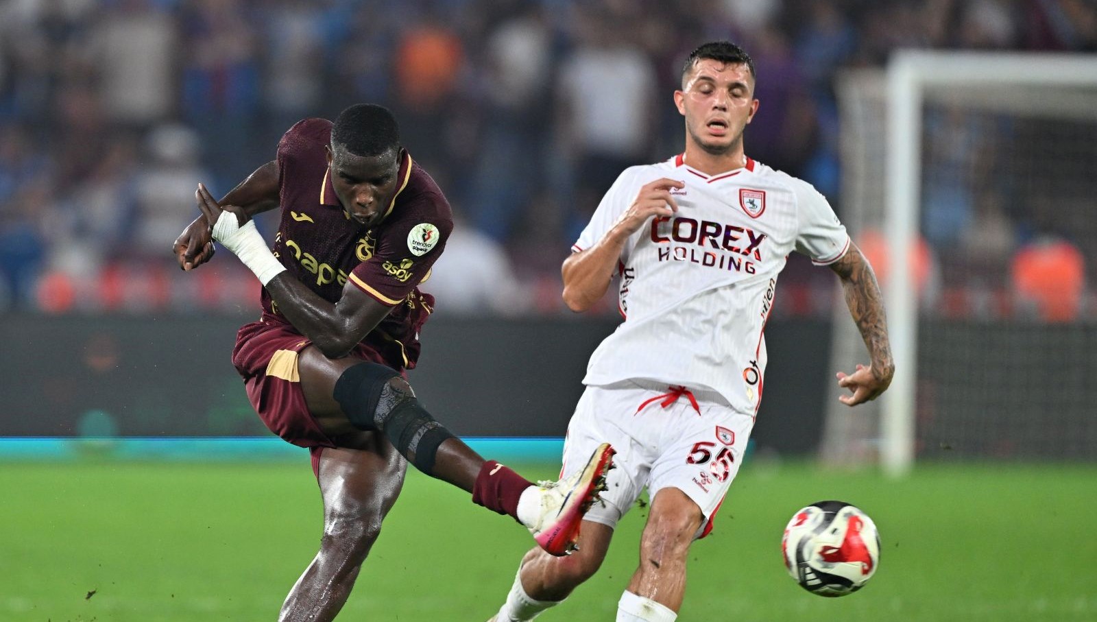 Trabzonspor'un Yenilmezlik Serisi, Samsunspor Karşısında Sona Erdi: 88. Dakikada Beraberlik Golü Geliyor!