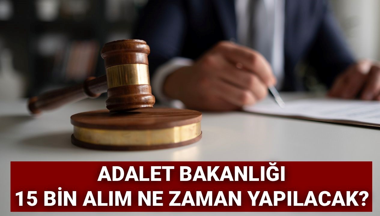 Adalet Bakanı Tunç'tan Müjdeli Haber: 15 Bin Personel Alım Tarihi Açıklandı!