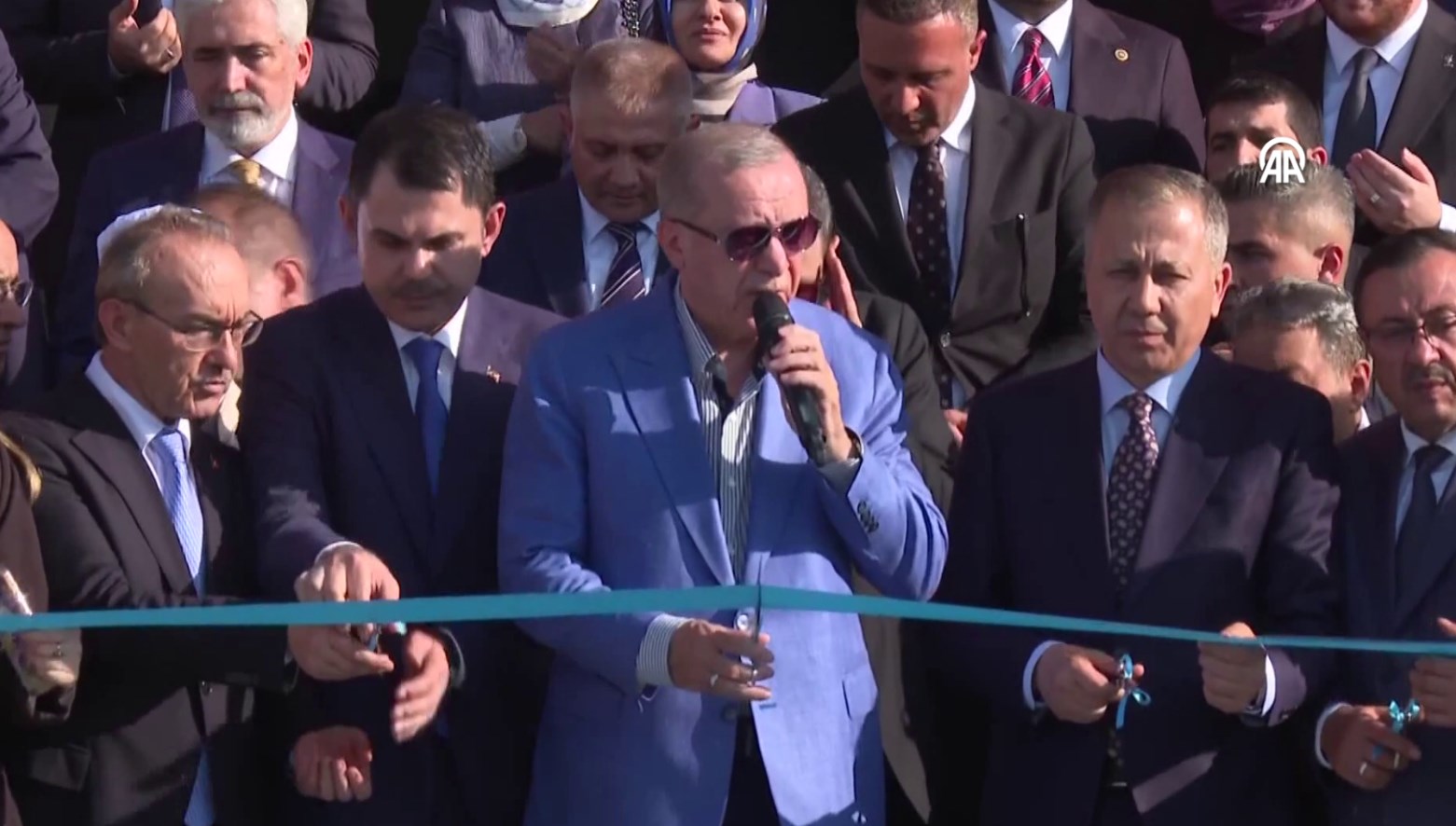 Cumhurbaşkanı Erdoğan, Malatya'da Valilik Binası'nın Açılış Törenine Renk Katarak Katıldı
