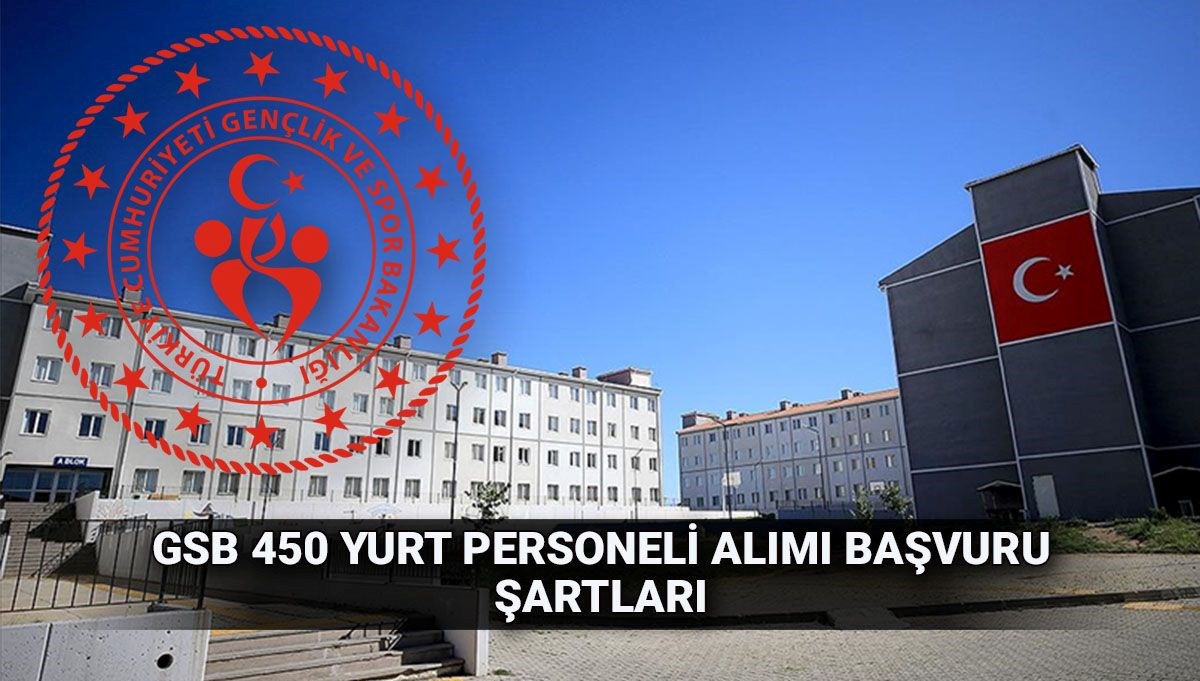 Gençlik ve Spor Bakanlığı'ndan Tarihi İlan: 450 Sözleşmeli Yurt Personeli Alımı Başvuru ve Sınav Tarihleri!