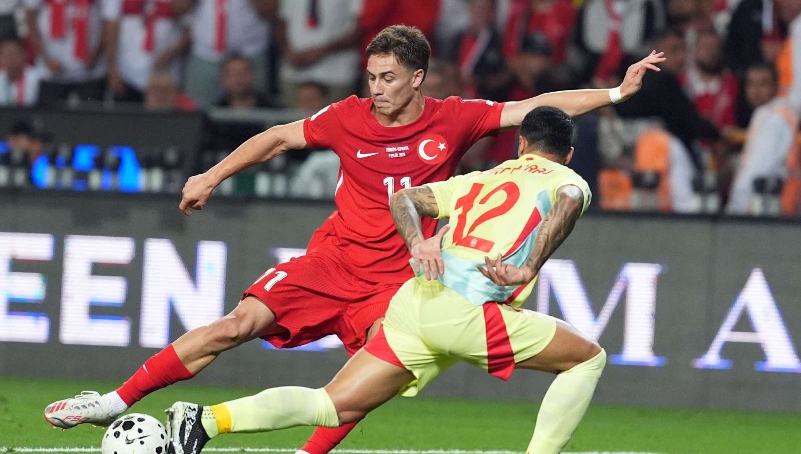A Milli Takım, İspanya karşısında zor anlar yaşadı: Konya'da farklı mağlubiyet!
