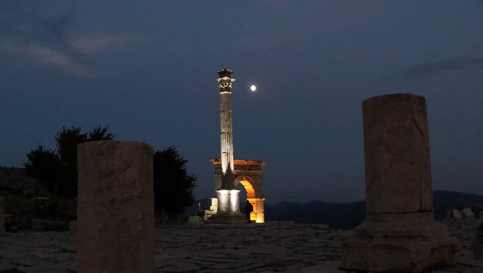 Sagalassos'ta Gece Müze Deneyimi: Işıklar Parlıyor!