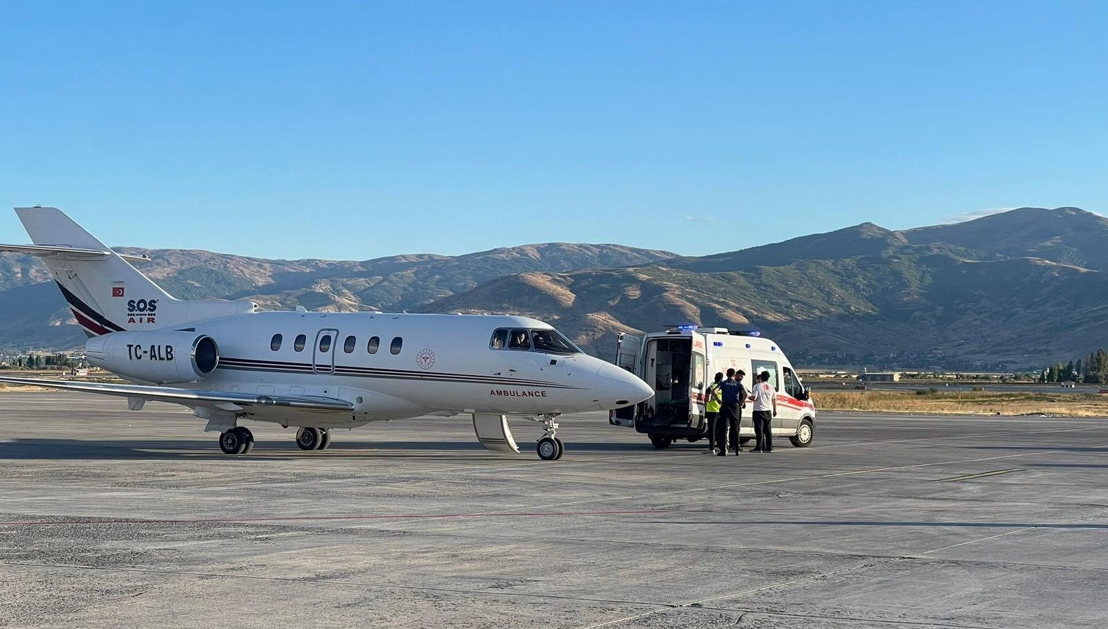 Astım Hastasına Acil Müdahale: Ambulans Uçak Gökyüzünde!
