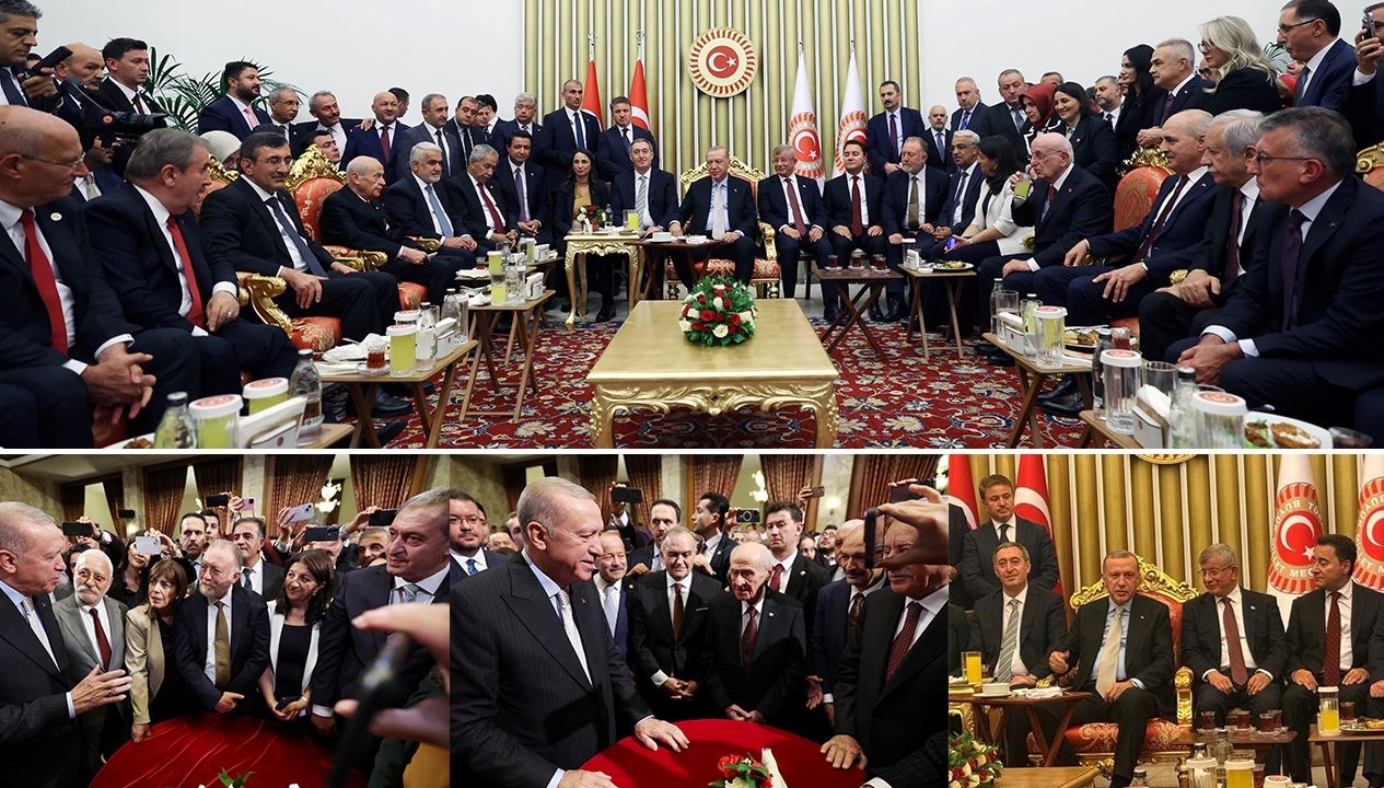Meclis Yeni Yasama Yılına Merhaba Dedi: Devletin Zirvesi Buluştu!