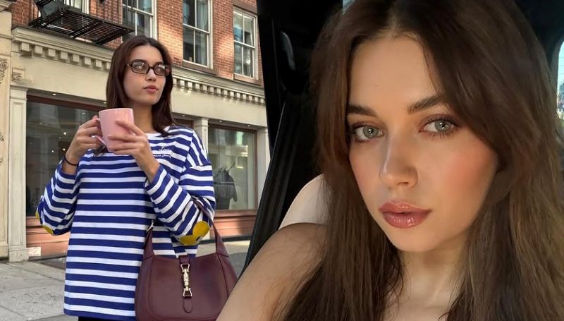 Afra Saraçoğlu, Uçaktan Yüz Maskesiyle Görüntülendi!