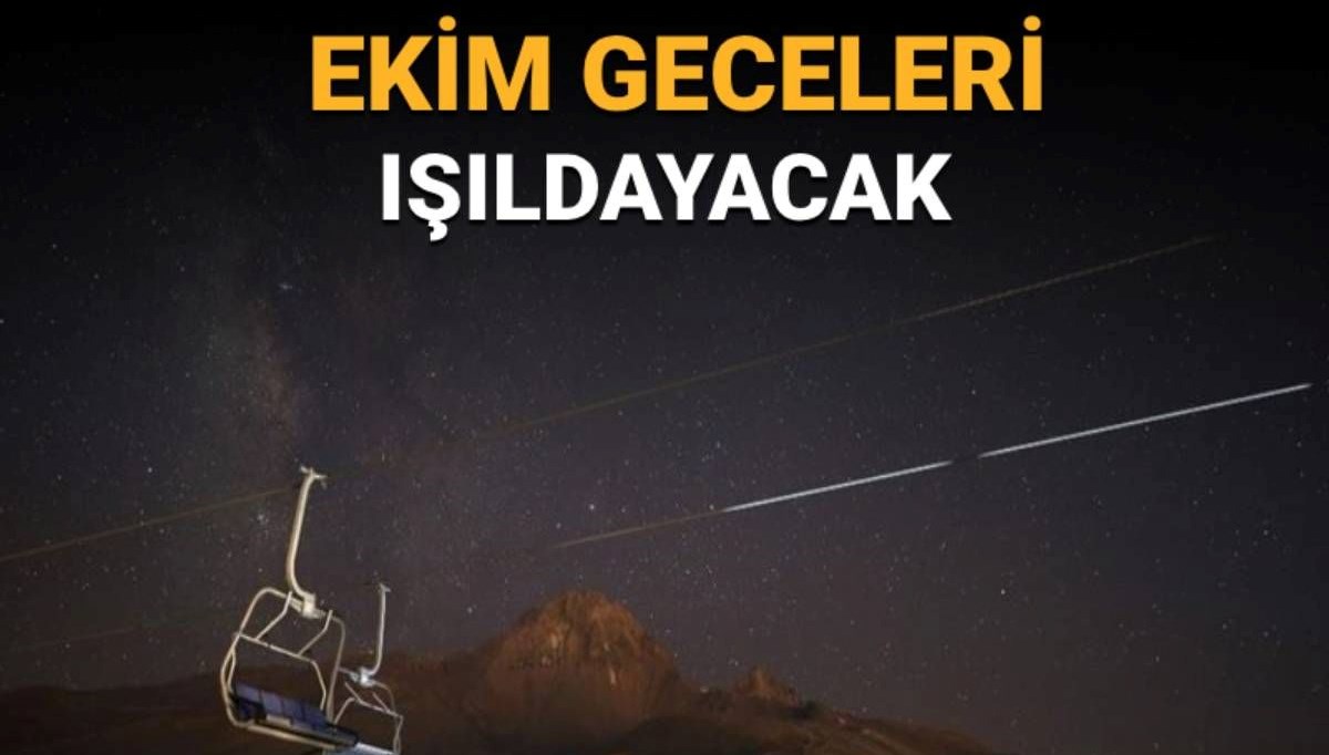 Meteor severler için unutulmaz bir an: Draconid meteor yağmuru ne zaman gözlemlenecek?