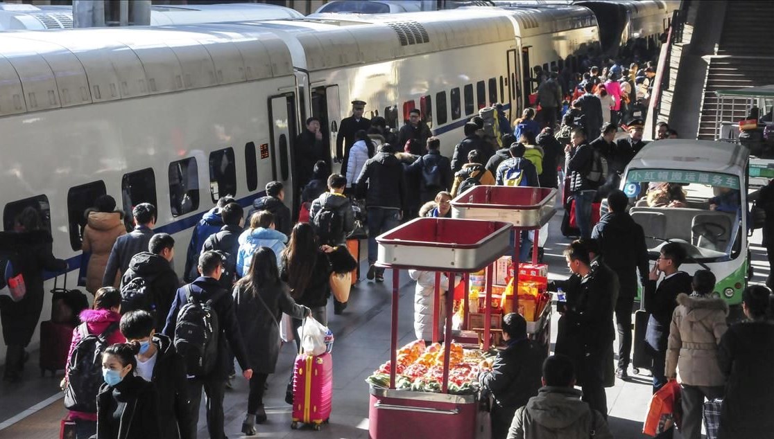 Çin Demiryollarında Tarihi An: Günlük 23,13 Milyon Yolcu Seyahat Etti!
