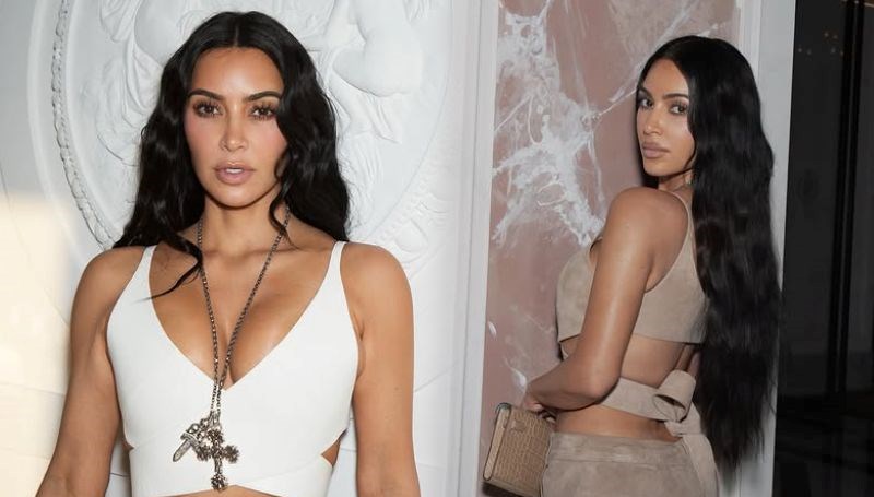 Kim Kardashian, Kısa Saçlarıyla Paris Moda Haftası'na Renk Kattı!