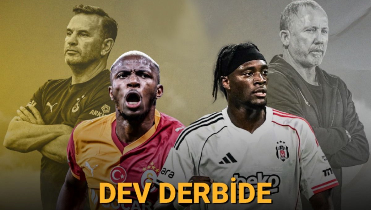 Galatasaray ve Beşiktaş Derbisinde Forma Giyecek İsimler Açıklandı!