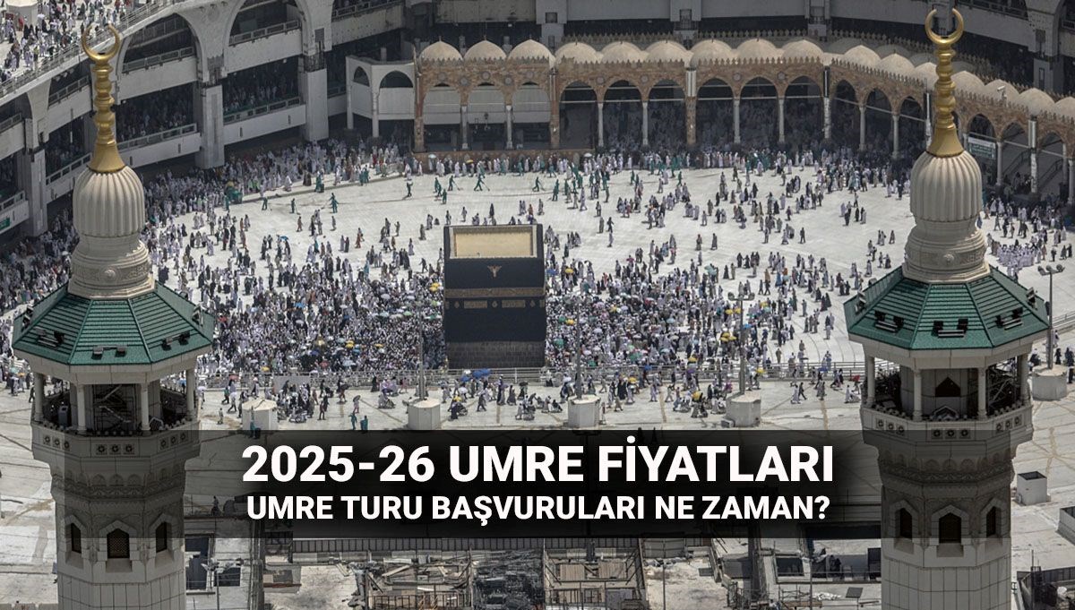 Umre Seyahatleri 2025-2026: Ara ve Yarıyıl Tatili Turları İçin Başvuru Tarihleri Açıklandı!
