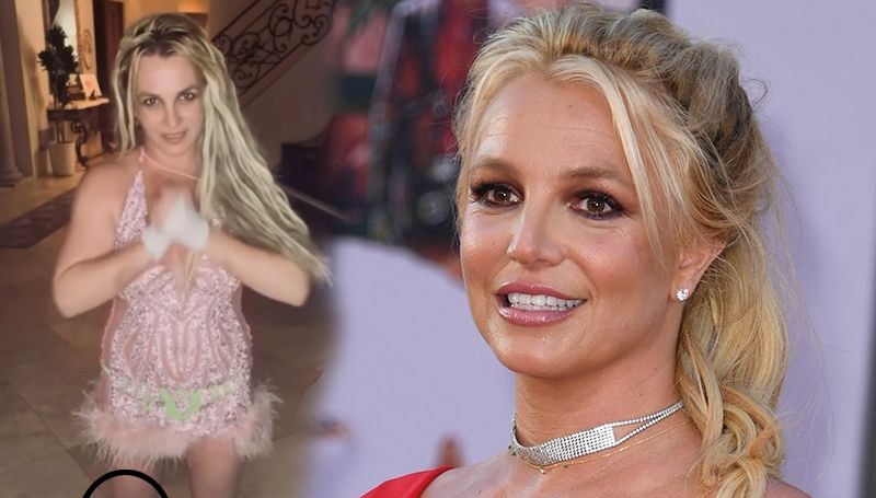 Britney Spears Merdivenden Düşerek Korku Dolu Anlar Yaşadı!