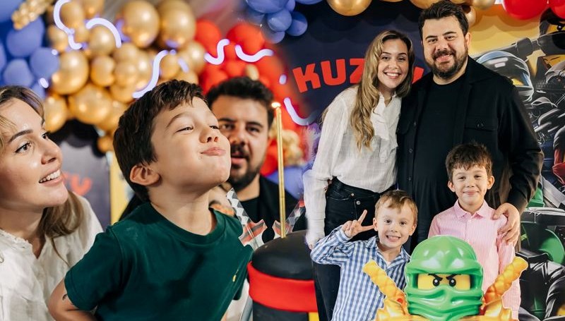 Berfu ve Eser Yenenler’in Oğlu Kuzey, 6 Yaşına Bastı: Doğum Günü Partisi Görüntüleri!