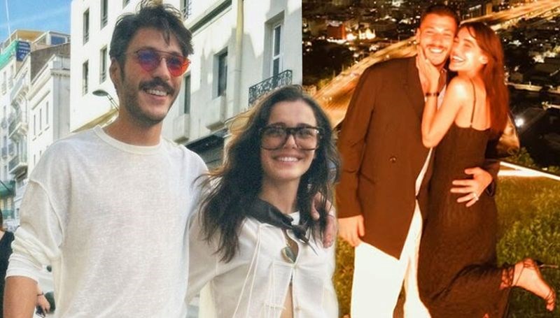 Hafsanur Sancaktutan ve Kubilay Aka'nın Şık Kombinleriyle Göz Dolduran Paylaşımı!