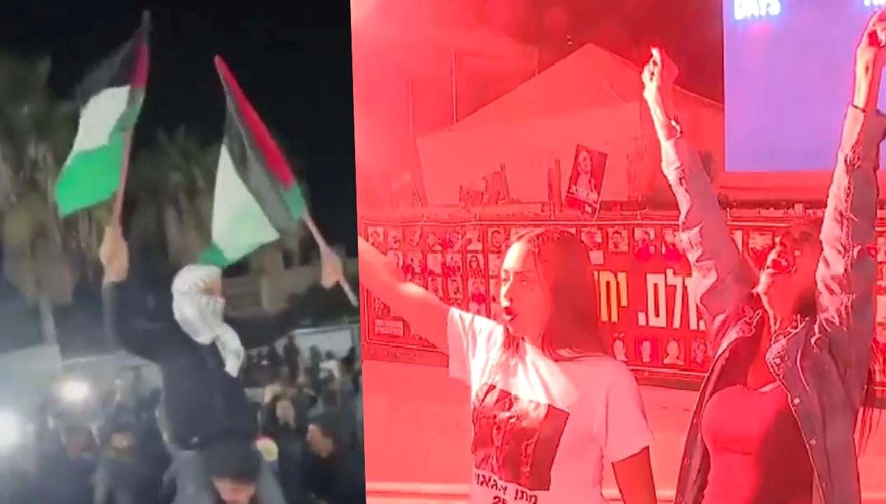 Gazze ve İsrail’de Ateşkes Sevinci Sokaklarda Yaşanıyor!