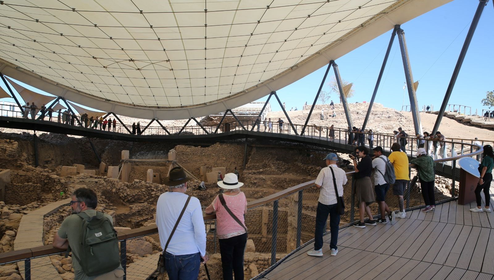 ''Tarihin Kalbi'': Göbeklitepe Sonbaharda Akın Akın Ziyaretçi Aldı
