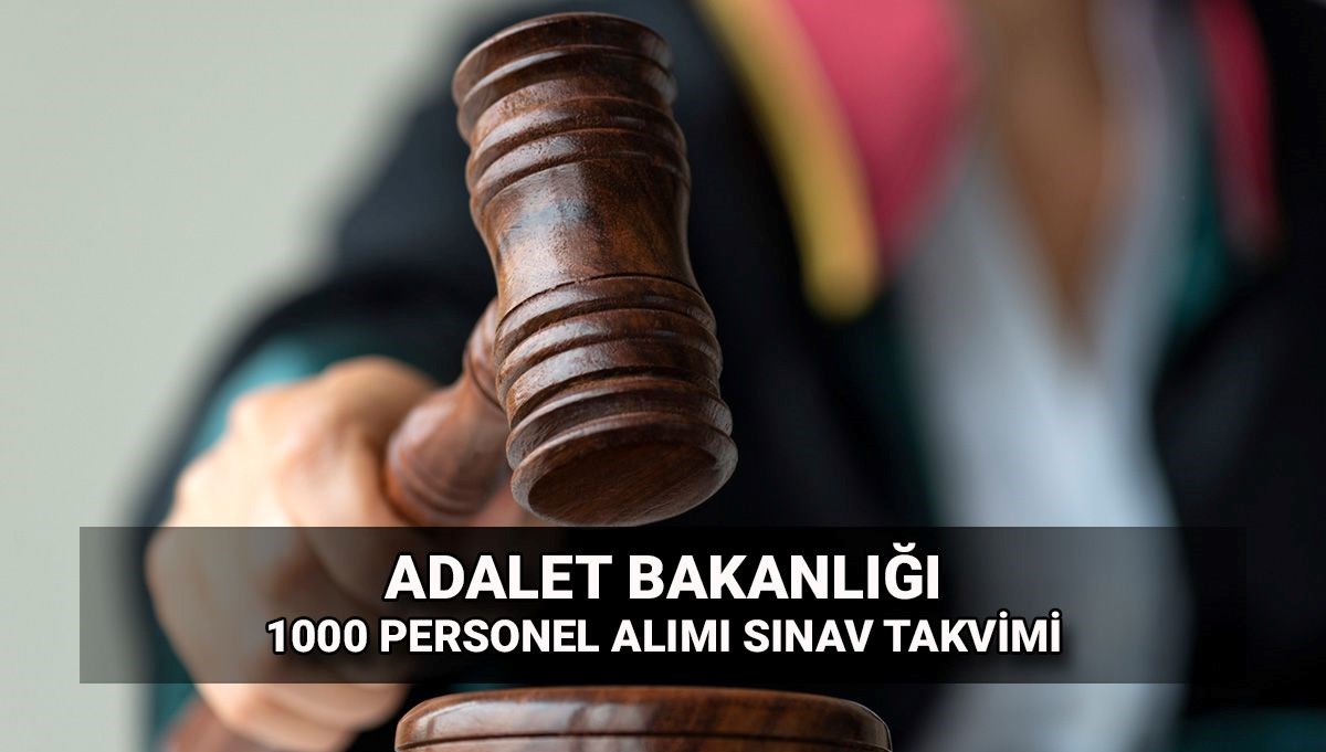 Adalet Bakanlığı'ndan 1000 Yeni İstihdam: Hakim ve Savcı Yardımcısı Alım Sınavı Tarihleri Açıklandı!