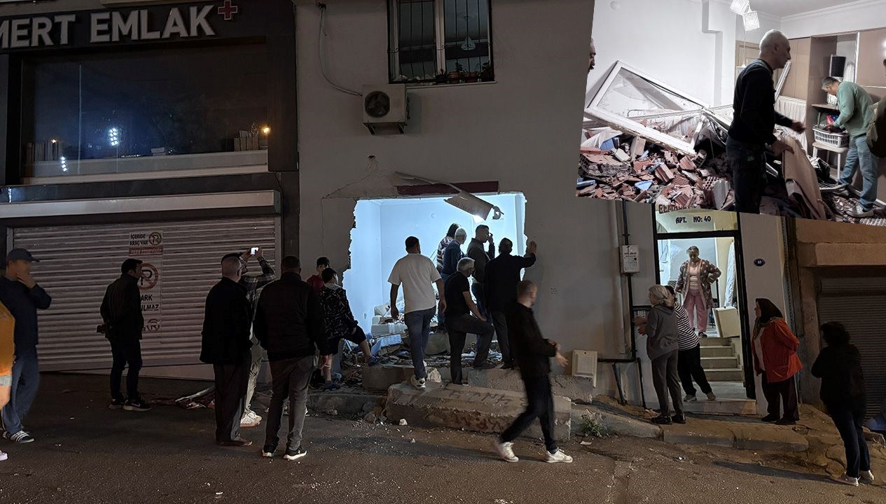 Kamyon, evi darmadağın etti!