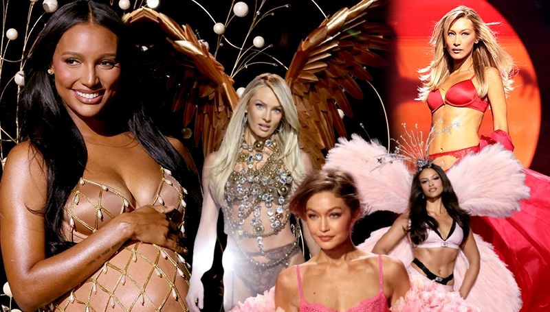 Victoria’s Secret'ta Beklenmedik An: 9 Aylık Hamile Model Podyumu Salladı!