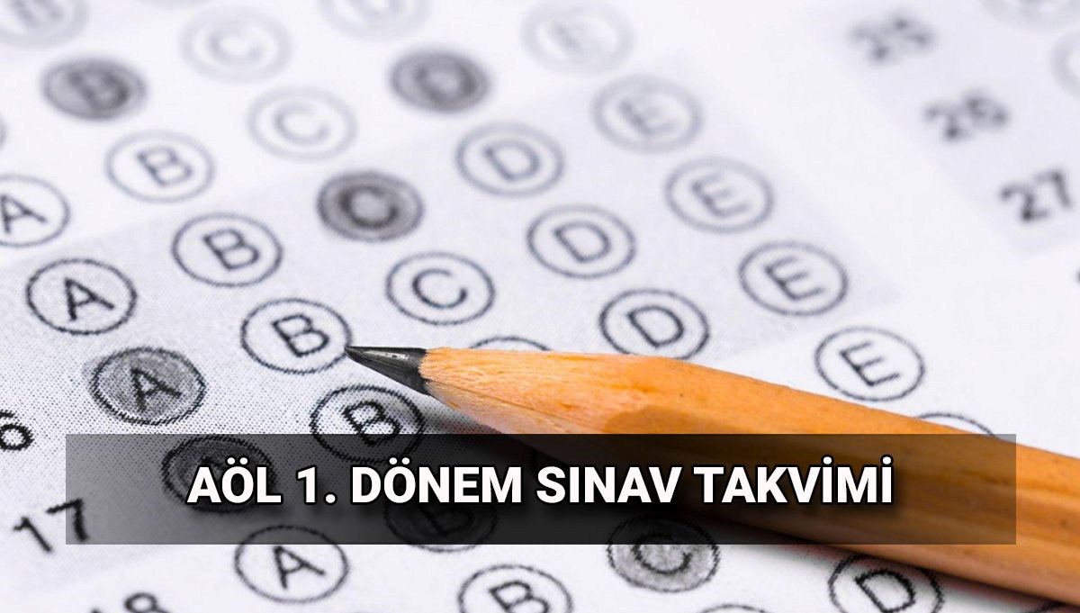 2025-2026 Açık Lise Sınav Takvimi: İlk Dönem Tarihleri Belli Oldu!