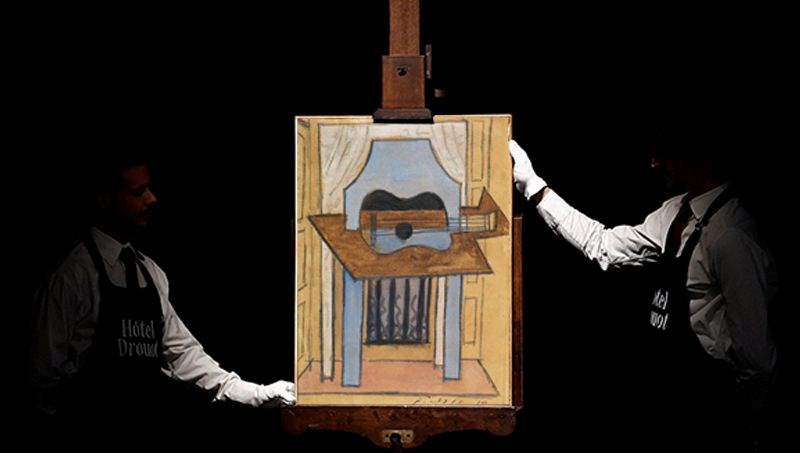 Picasso'nun 600 Bin Euro Değerindeki Tablosu Sergiye Giderken Kayboldu!
