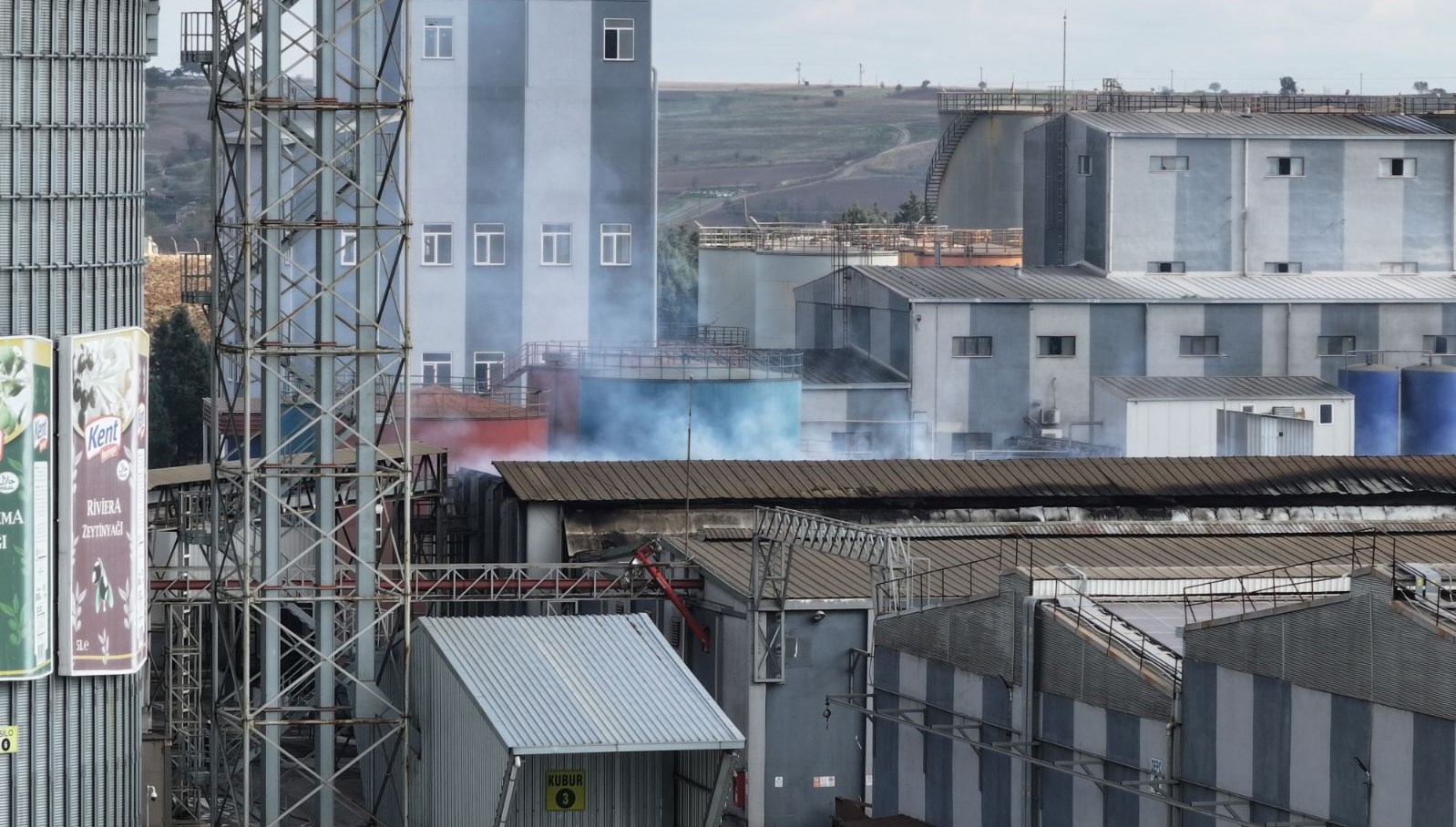 Edirne'deki Yağ Fabrikasında Şok Patlama!