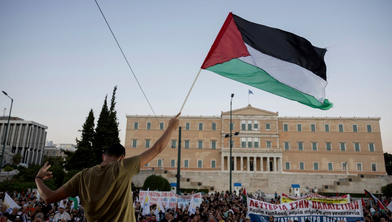 İsrail Protestosu Yunan Limanında: