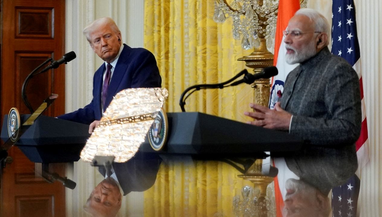 Trump, Modi'nin Aksanını Mizahi Bir Şekilde Yansıtıyor!