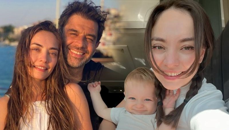 Antalya'ya Aile Tatili: Zeynep Tuğçe Bayat ve Oğlundan Altın Portakal Pozu!